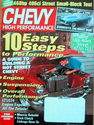 CHEVY HIGH PERFORMANCE 1998 NOV - ZL1, 1LE, LT1-LT4